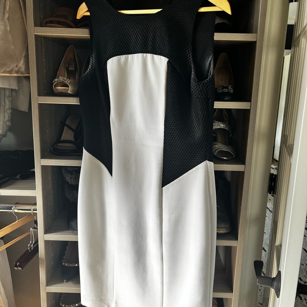 Ralph Lauren Black and White Mini Dress